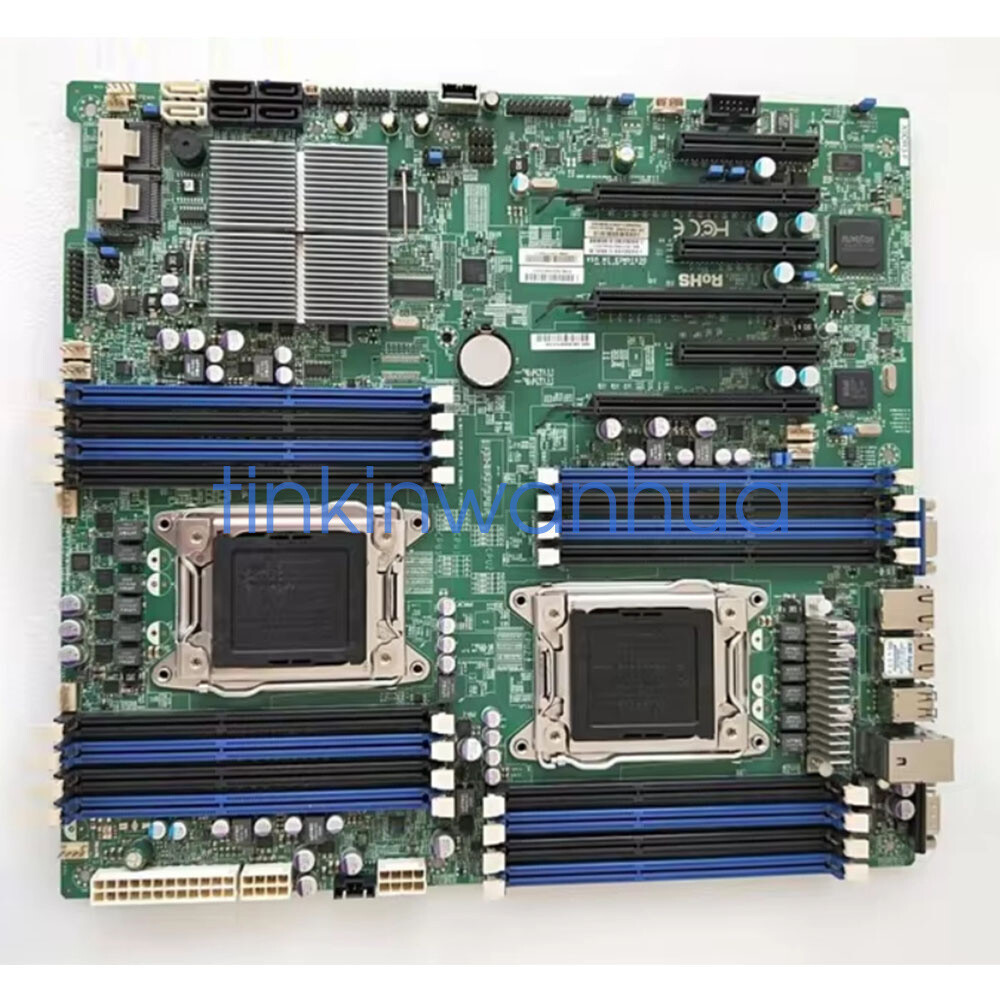 For Supermicro X9DR3-F Server Motherboard Intel C606 Dual Socket R Server board