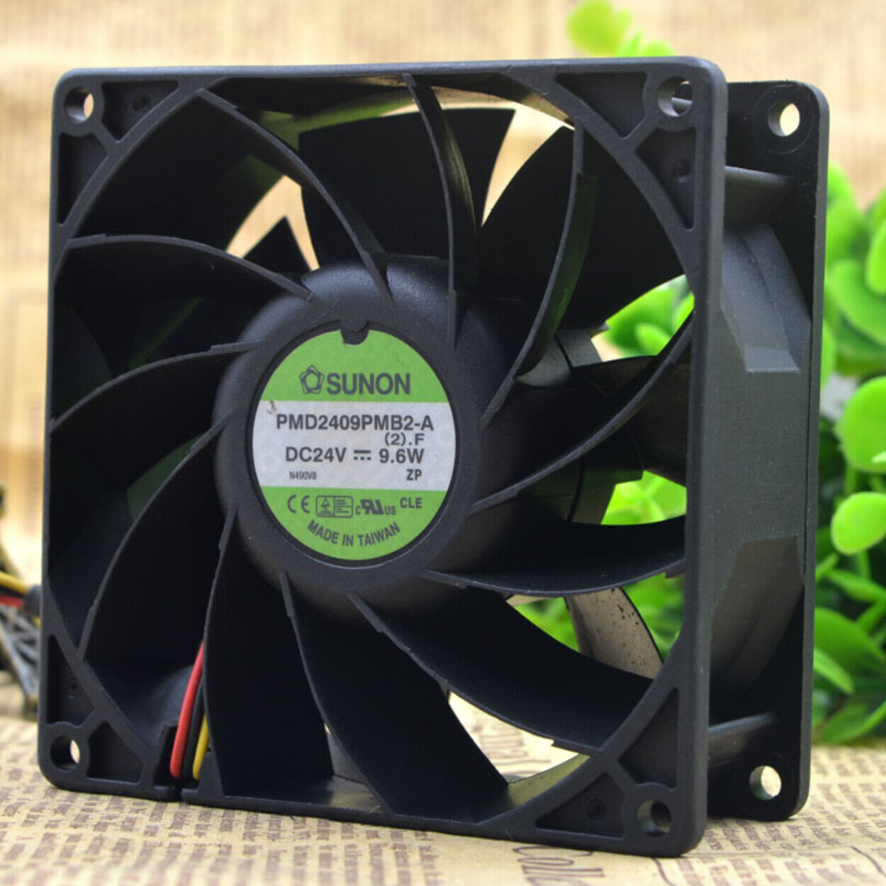 SUNON PMD2409PMB2-A 9038 24V 9.6W 3-wire Inverter Cooling Fan