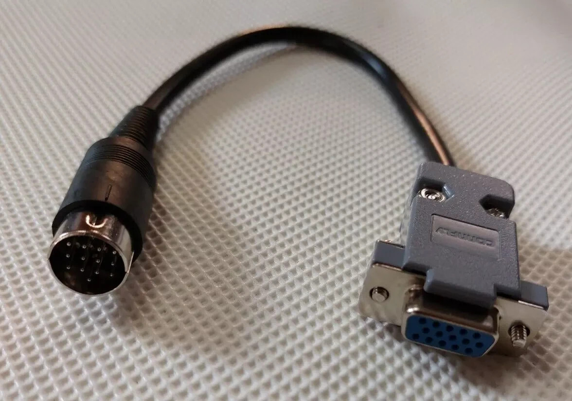 ATARI ST VGA MONITOR ADAPTER Atari ST STE 520/1040ST/MegaST HIGH RES (NO SOUND)