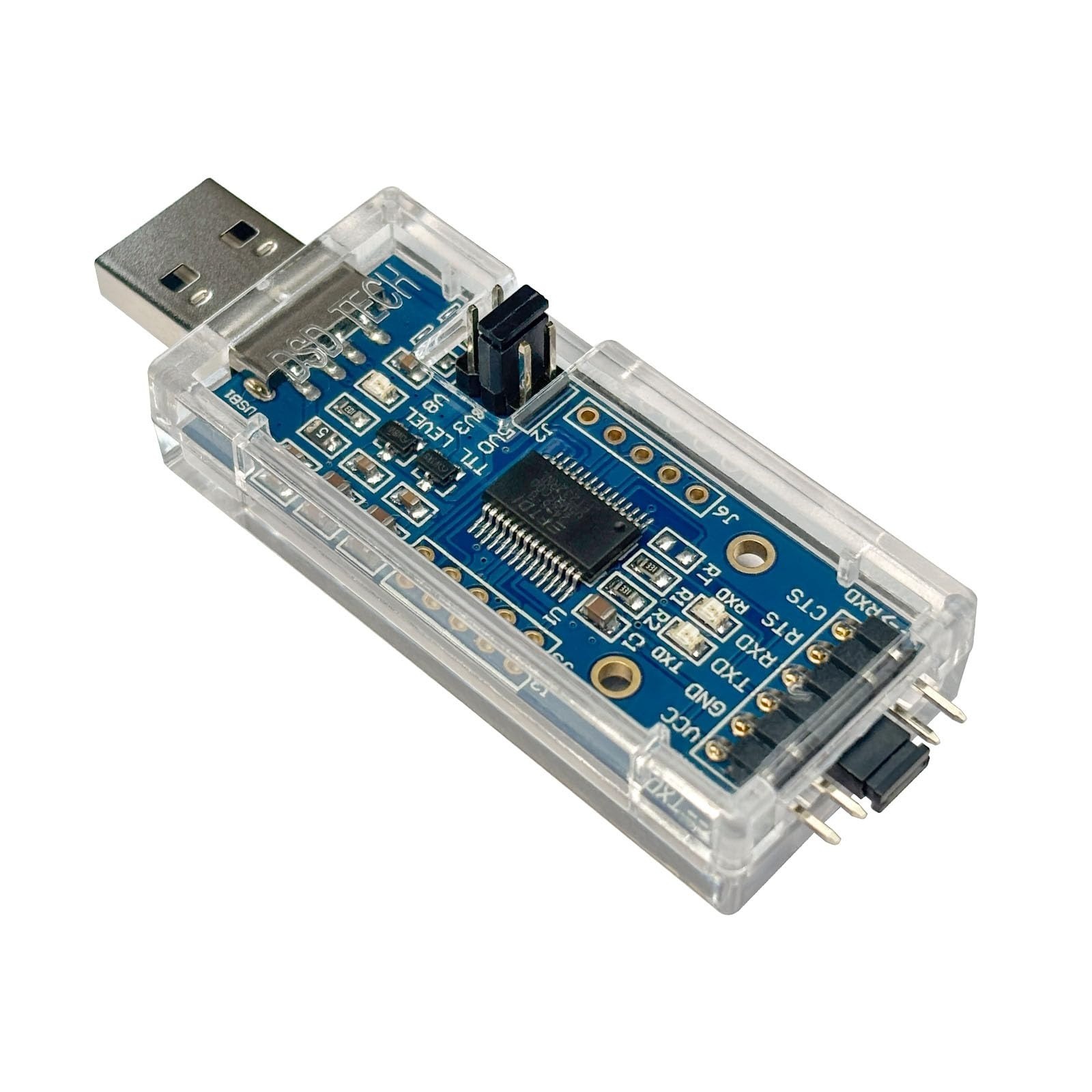 DSD TECH SH-U09C2 USB to TTL Adapter FTDI FT232RL Debugging Programming