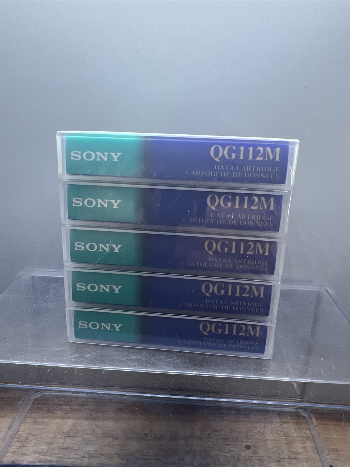 Sony Data Tape Cartridges QG112M A2 8MM 2.5/5.0GB New Sealed Pack Of 5