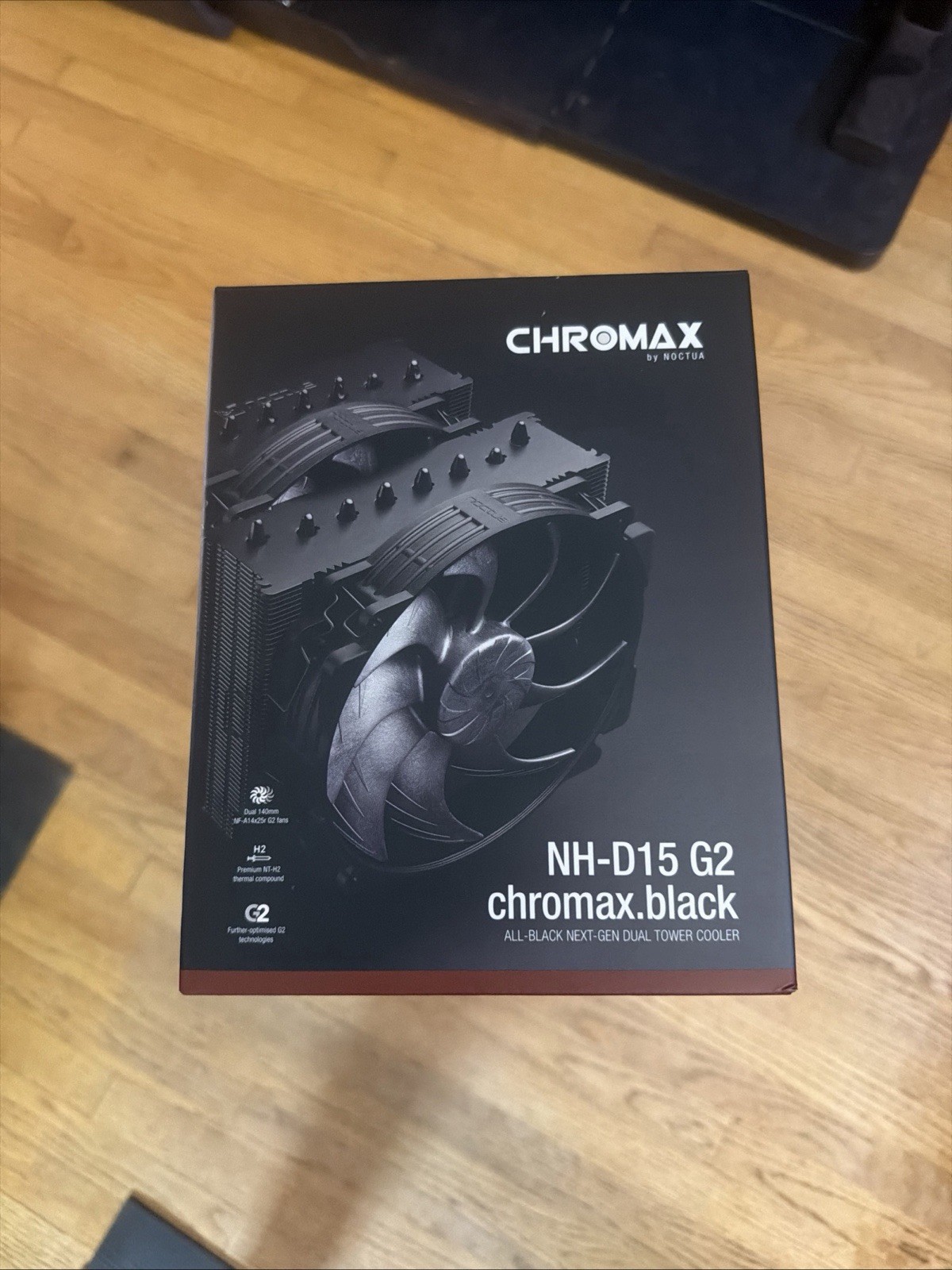 NH-D15 G2 chromax.black Premium Dual Tower CPU Cooler for AMD AM5/AM4 and Intel