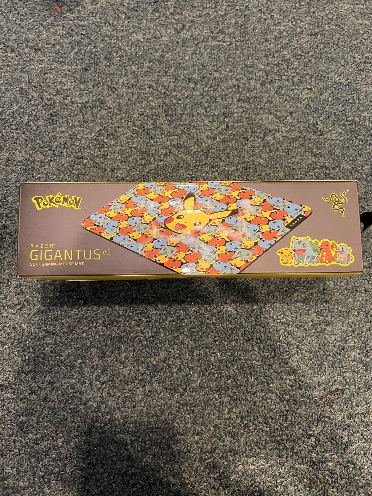 Razer Gigantus V2 Soft Gaming Mouse Mat - Pokemon Kanto Starters Edition