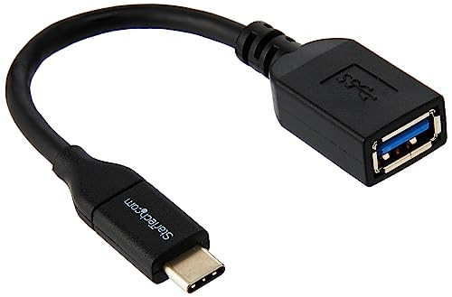 USB C to USB A Adapter 6in High Speed 5Gbps Compatible with MacBook iPad Pro