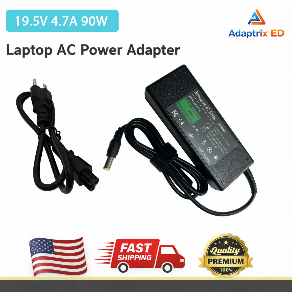 19.5V 4.7A AC Adapter Charger for Sony Vaio PCG-3G2L PCG-7162L Laptop Power Cord