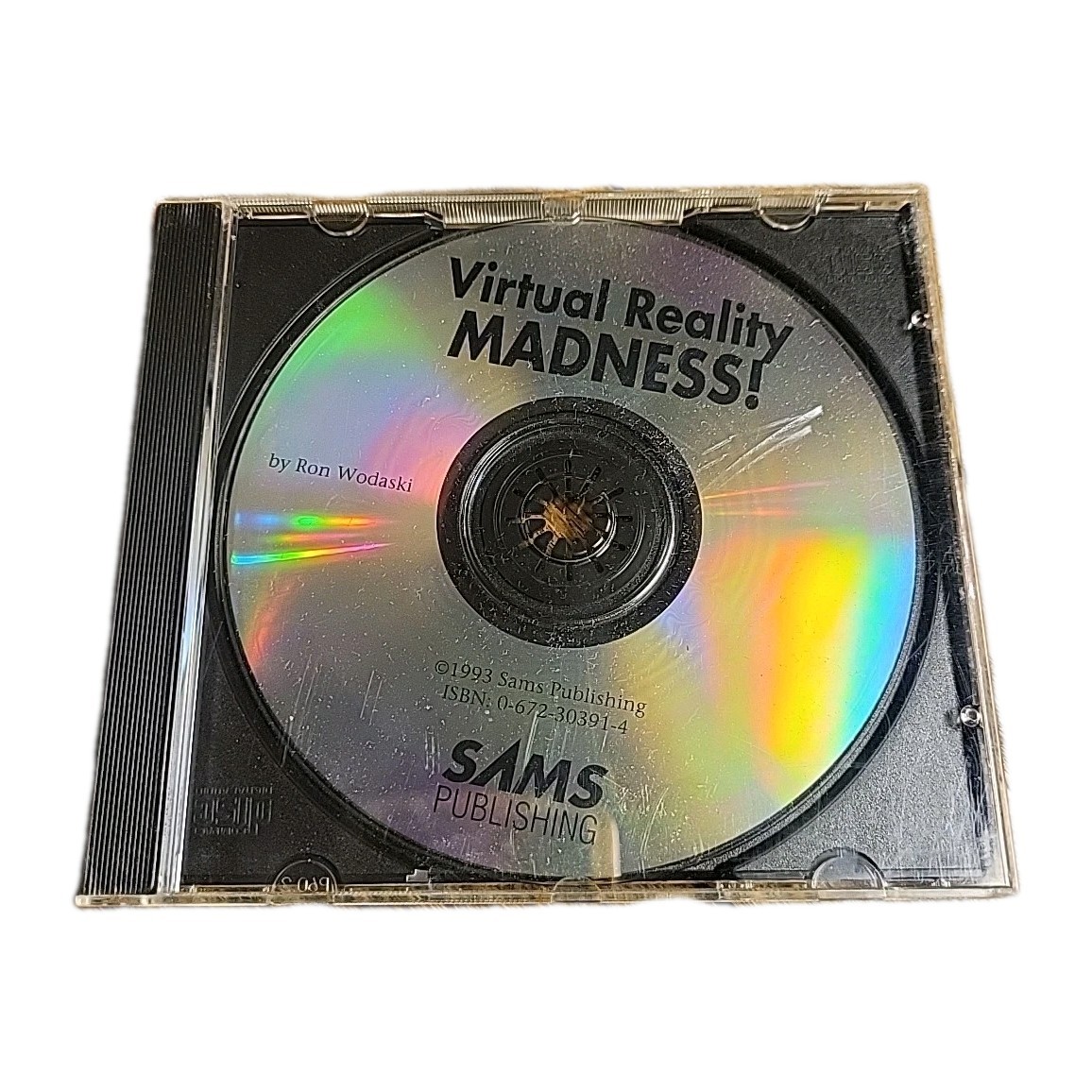 Virtual Reality Madness 1993 Sams Publishing CD-ROM vintage software