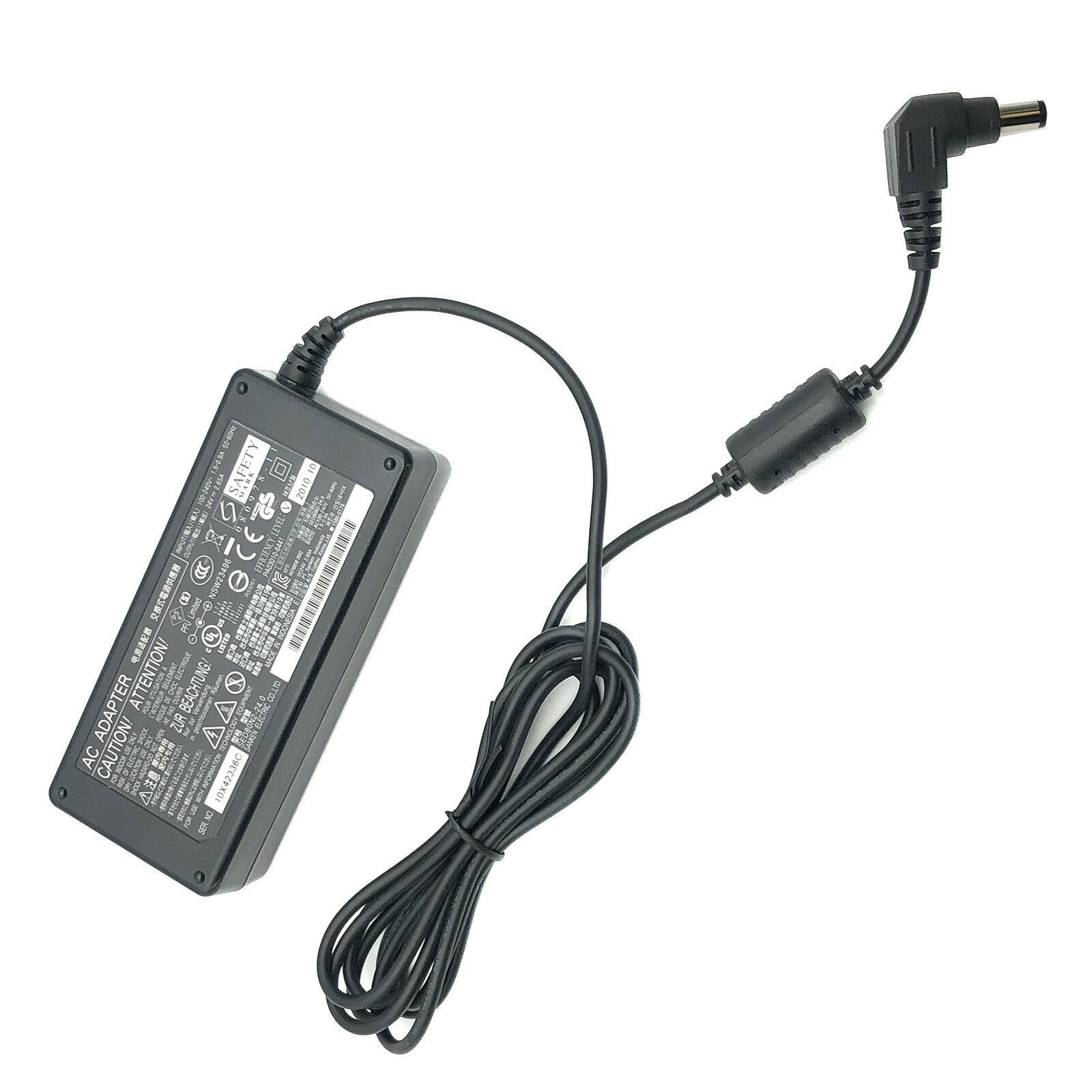 Original Fujitsu 63.6W AC Adapter PA03010-6522 Power Supply 24V 2.65A W/o PC