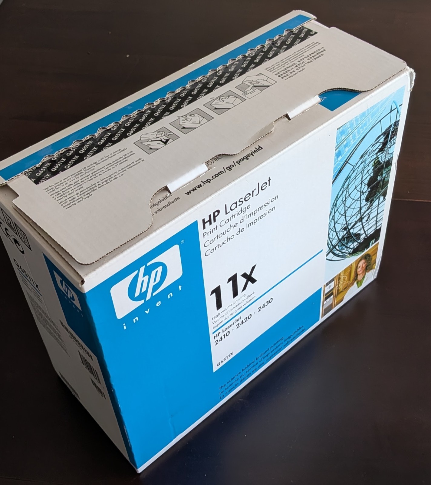 HP 11X (Q6511X) Black LaserJet Toner Cartridge