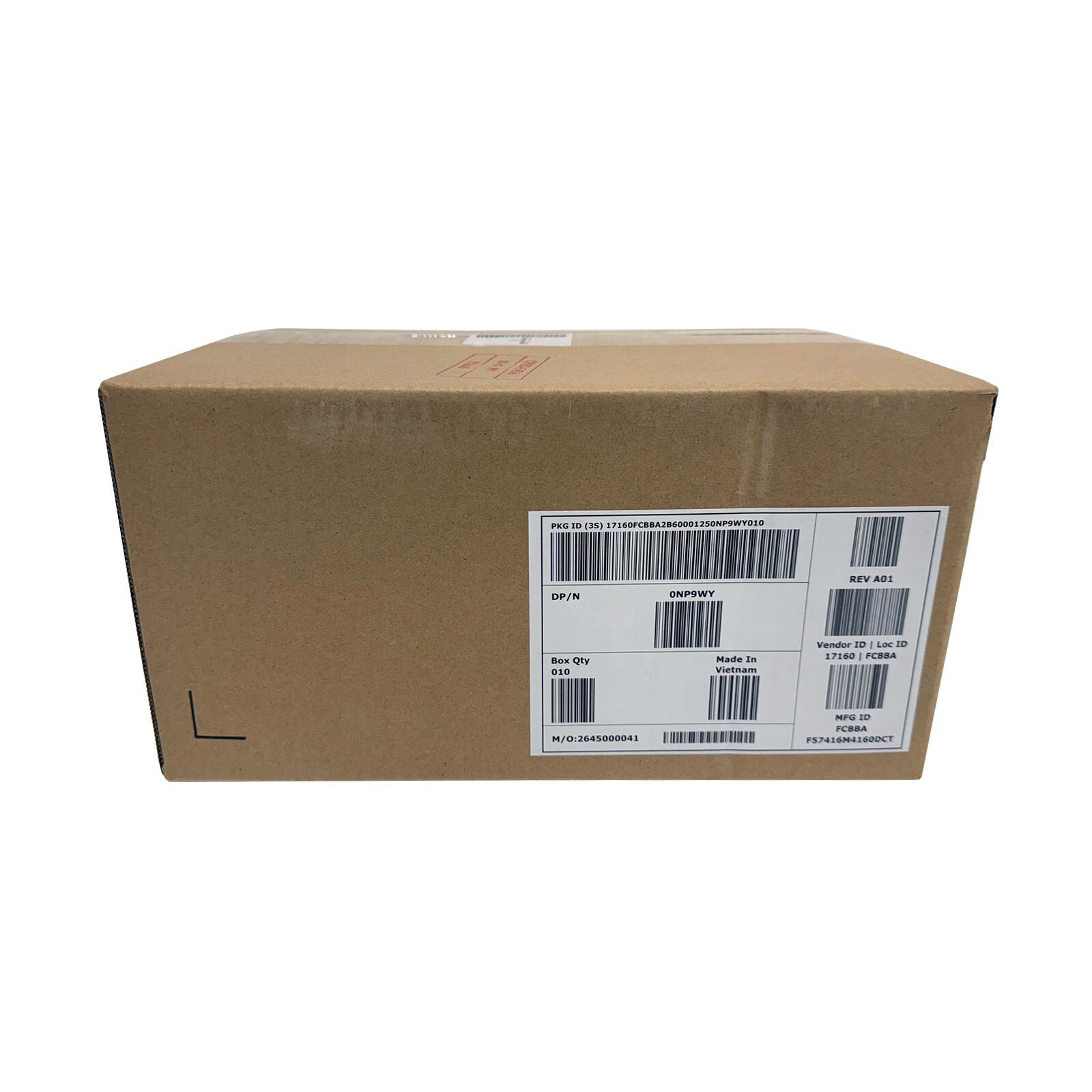 *10 Pack* NEW Dell NP9WY Broadcom 57416 Dual Port 10GB RJ45 + 5720 1GB NDC 1224N