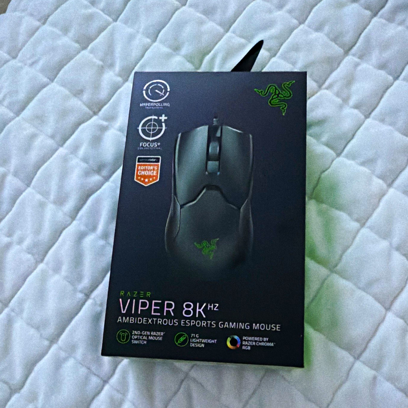 Razer Viper 8KHz Wired USB Optical Gaming Mouse 20000 DPI 8-Button Black
