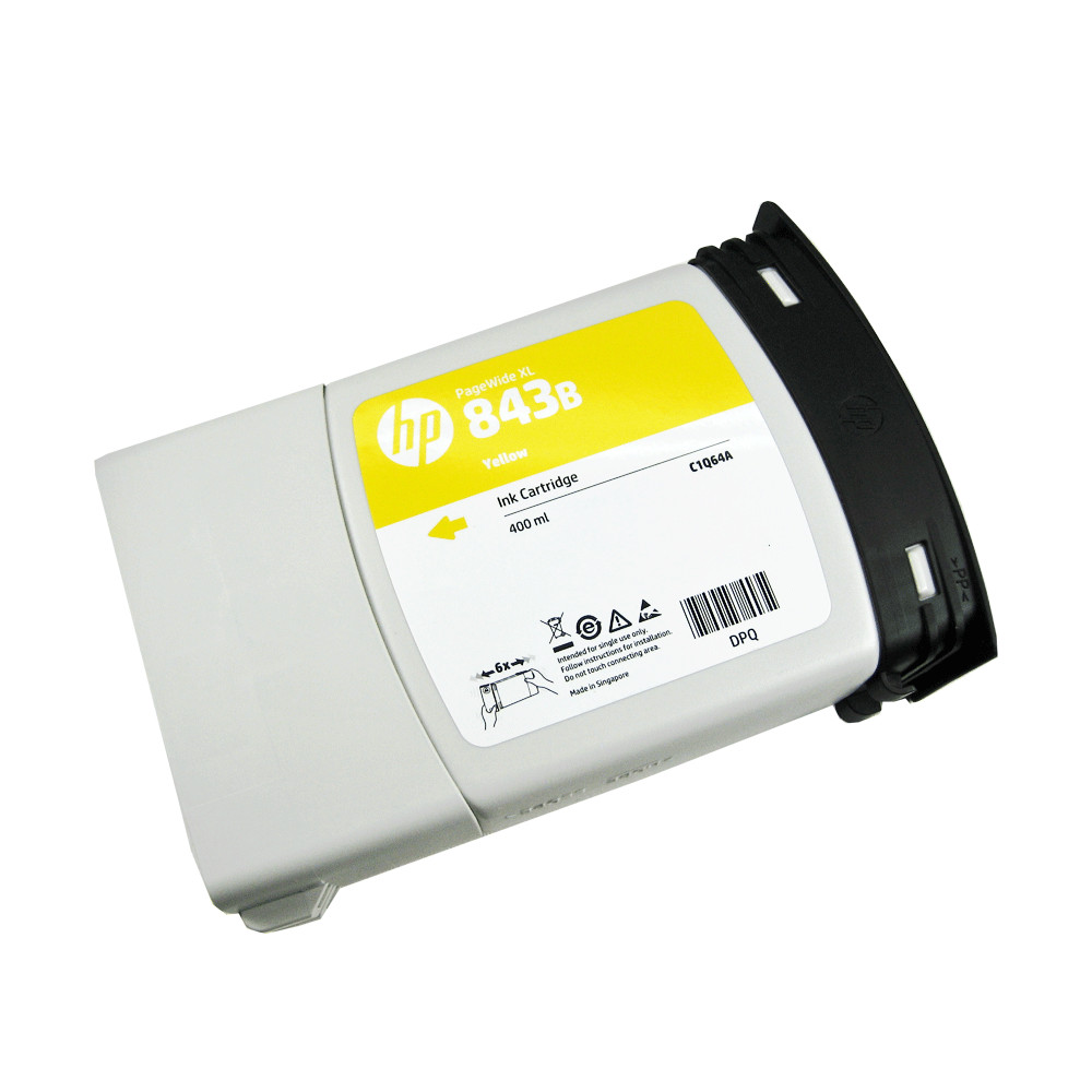 Genuine HP 843B Yellow Ink Cartridge 400ml HP PageWide XL 4000 4500 5000