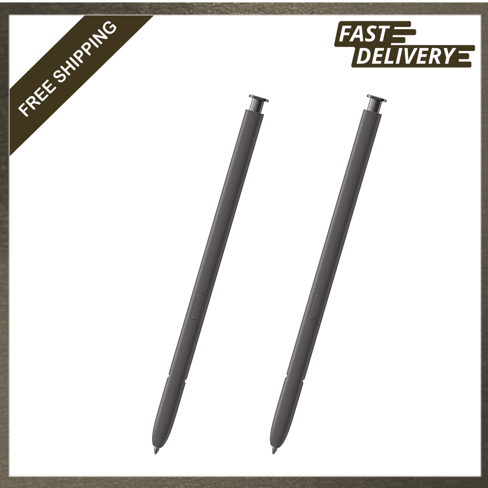 2 Pcs S24 Ultra S Pen for Galaxy S24 Ultra Touch Stylus Replacement Dark Gray US