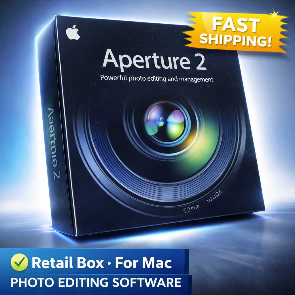 Apple Aperture 2 Photo Editing Software FULL MAC VERSION No Subscription Own it