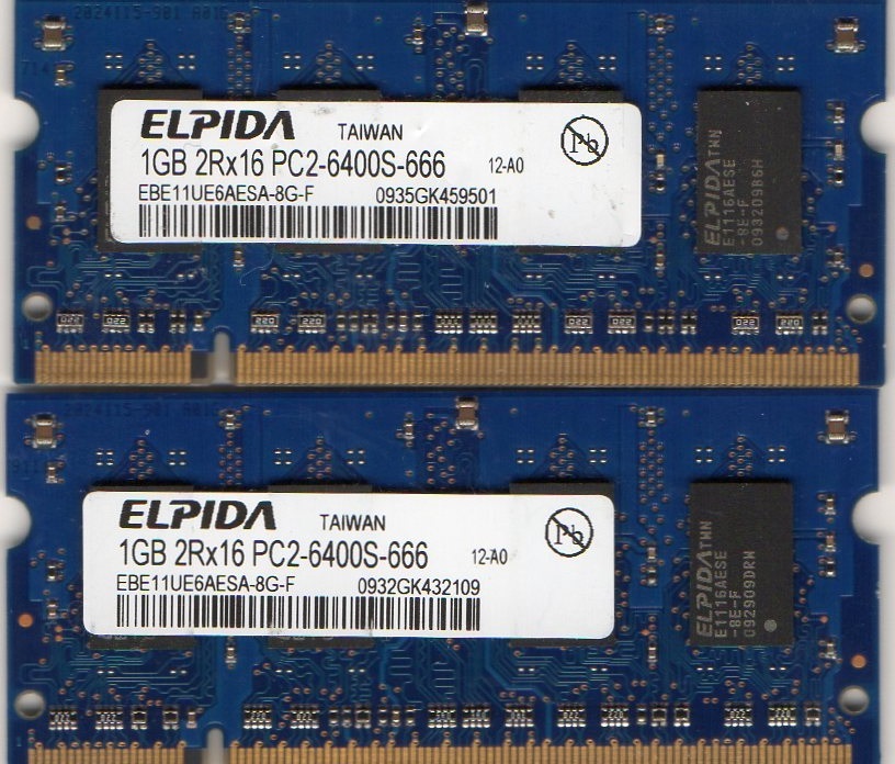 New 2GB (2x1GB Kit) HP Pavilion dv9000 Series DDR2 Laptop/Notebook RAM Memory