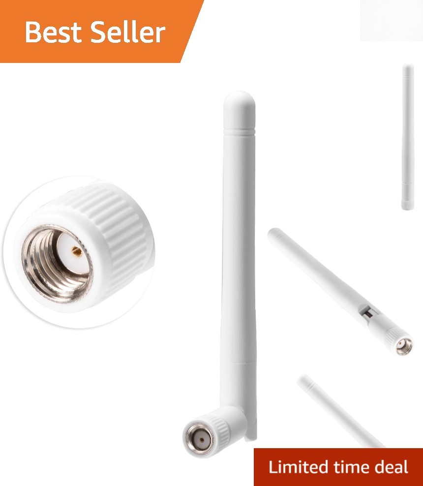 Compact RP-SMA 3dBi Antenna for WiFi Cameras & Routers - Reliable Performance