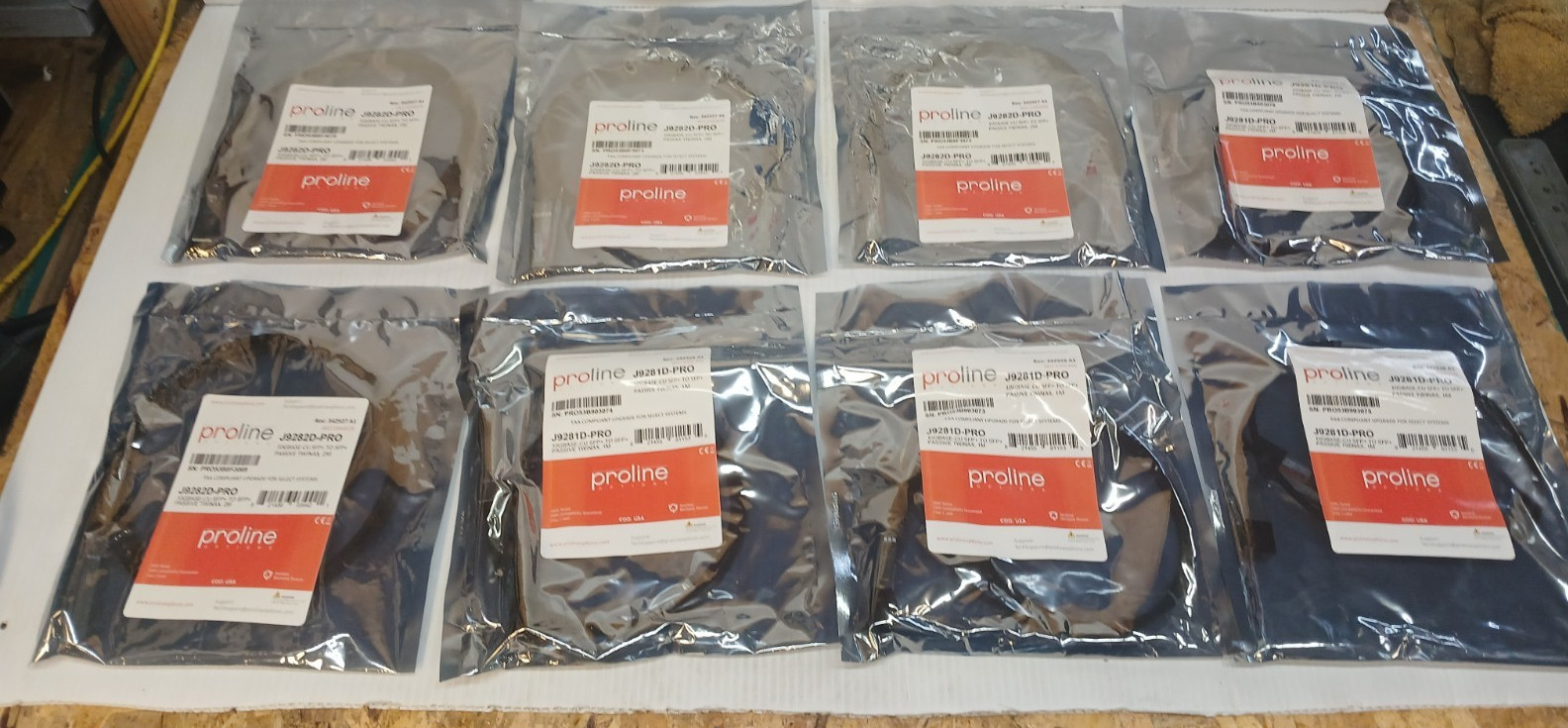 Lot of 8 Proline J9282D-PRO 10GBase-CU SFP+ to SFP+ Cables *SEALED* *READ*