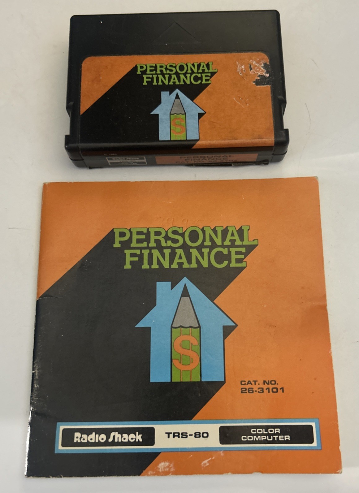 TRS-80 Personal Finance Carriage And Manual