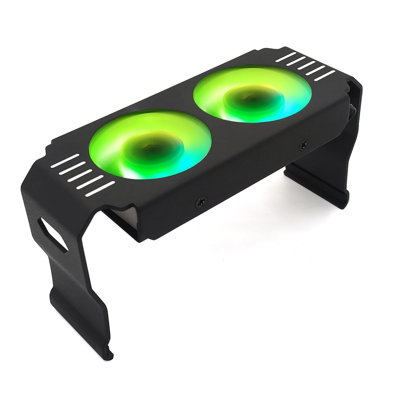 ARGB RAM Cooler Fans, 5v/3-Pin Light Effect Fans for DIY PC Black
