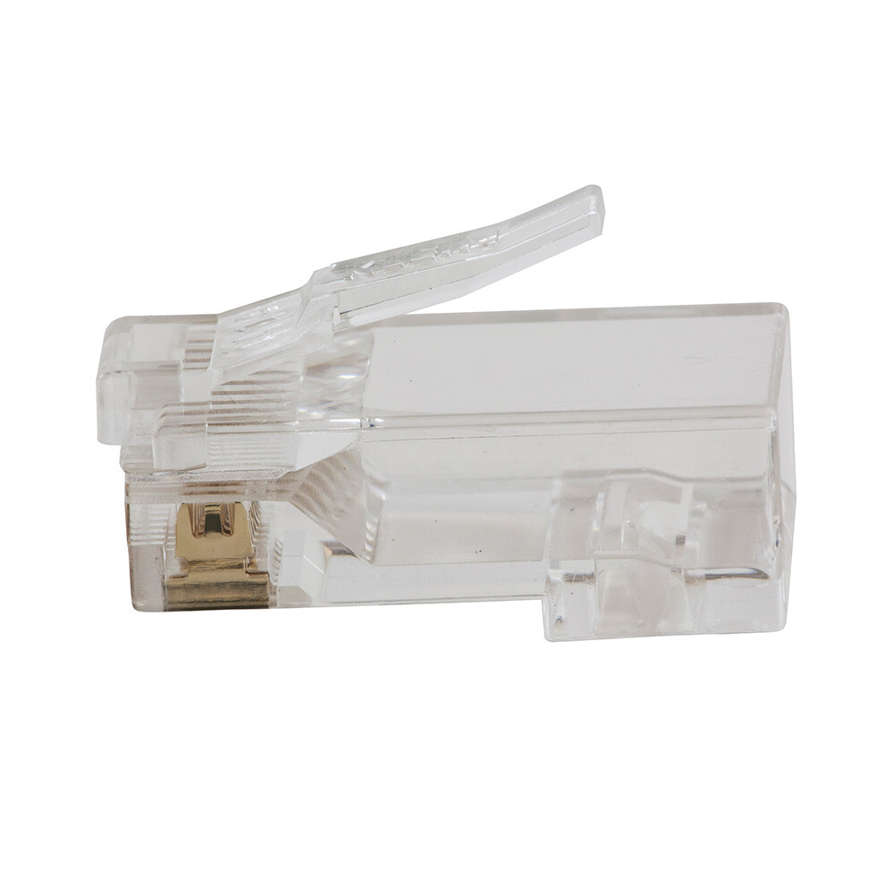 Klein Tools VDV826-762 Pass-Thru™ Modular Data Plugs, CAT5e, 200-Pack