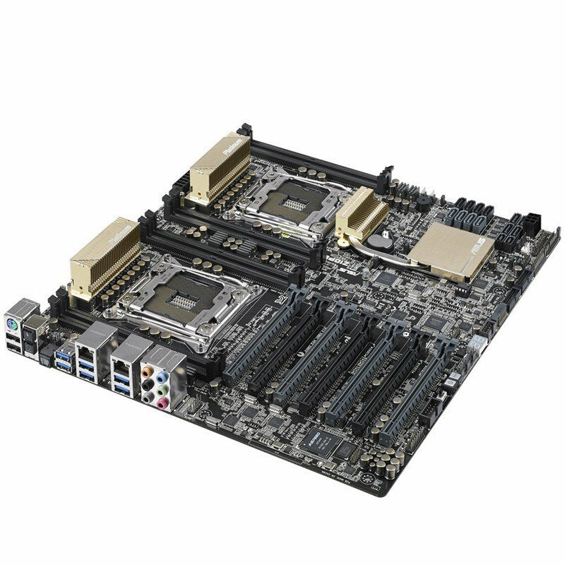 FOR ASUS Z10PE-D8 WS Server Motherboard LGA2011-3 8*DDR4 128G Dual CPU E5 V3