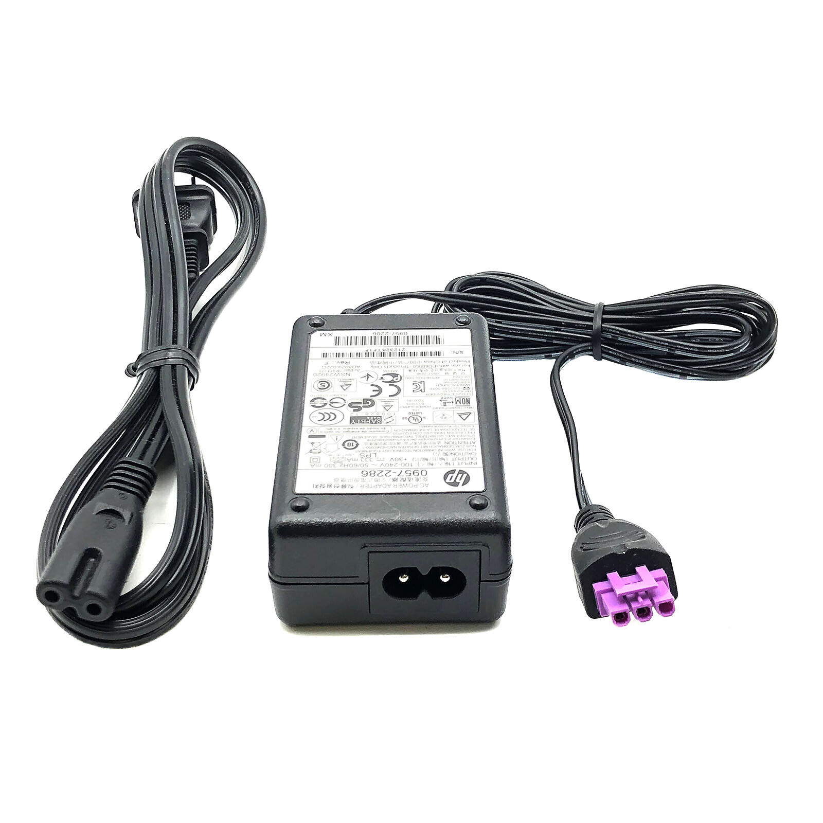 Authentic 10W HP AC DC Adapter Model 0957-2286 30V 333mA (0.33 A) OEM Charger