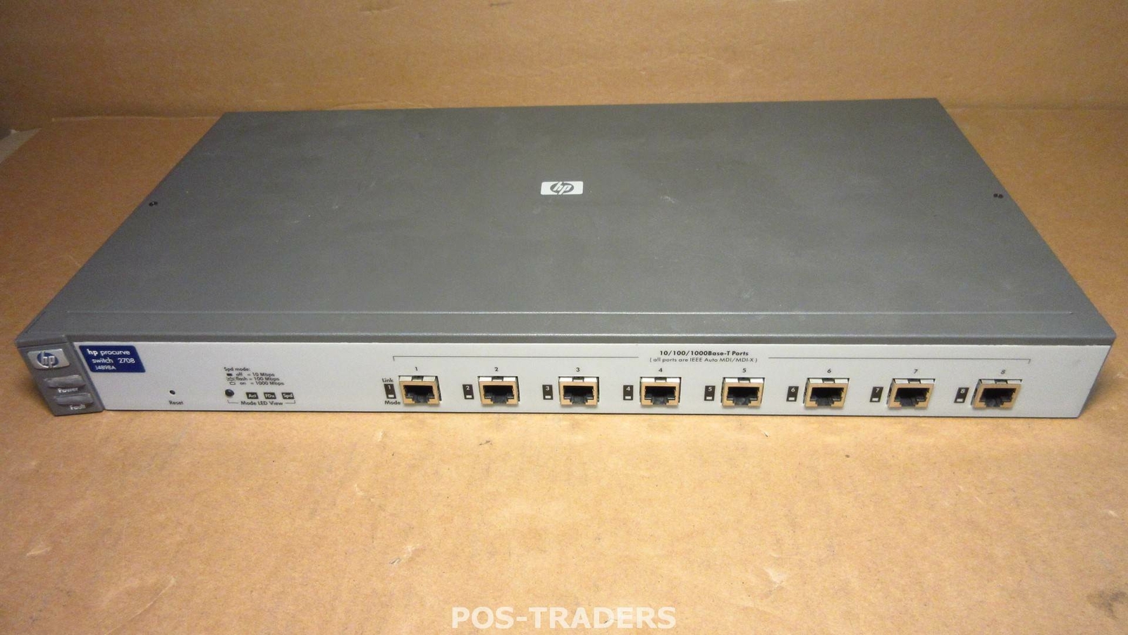 HP J4898A ProCurve 2708 8-Port 10/100/1000 Gigabit Layer 2 Network Switch