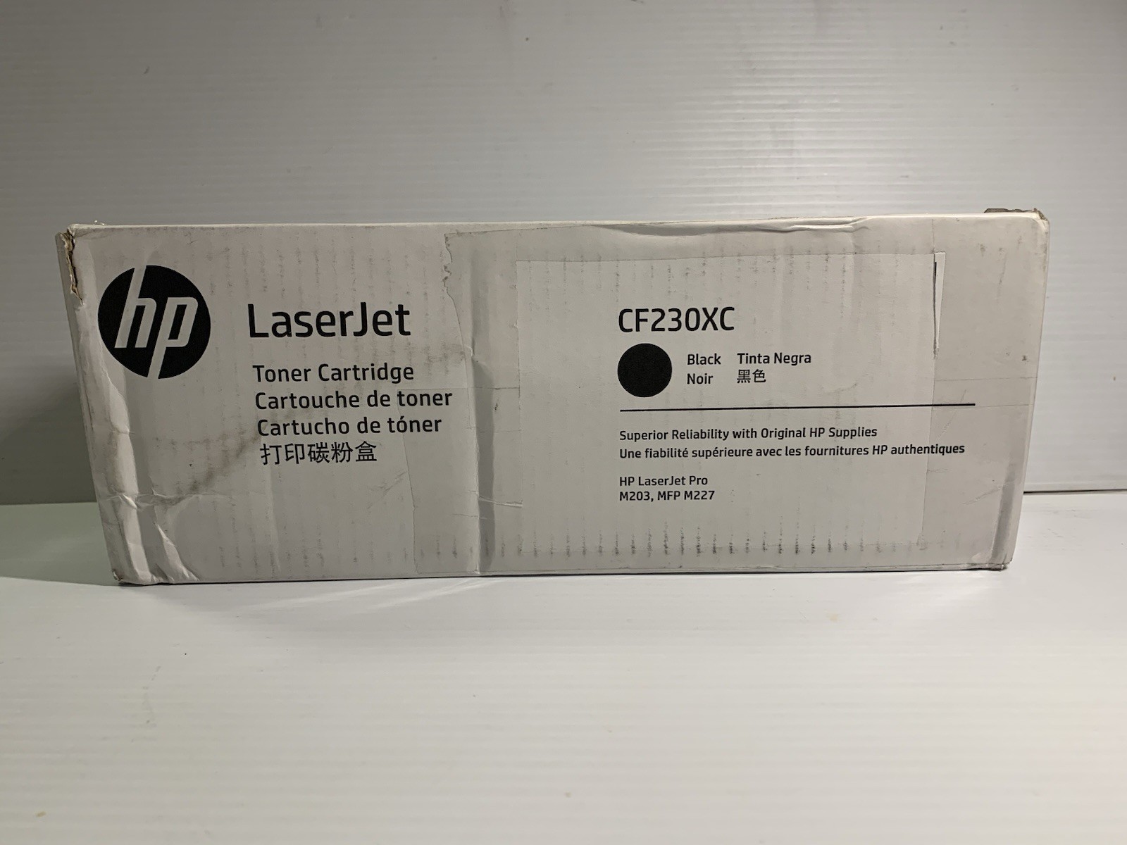 NEW/SEALED: Genuine HP CF230X Black Toner Cartridge High Yield LaserJet