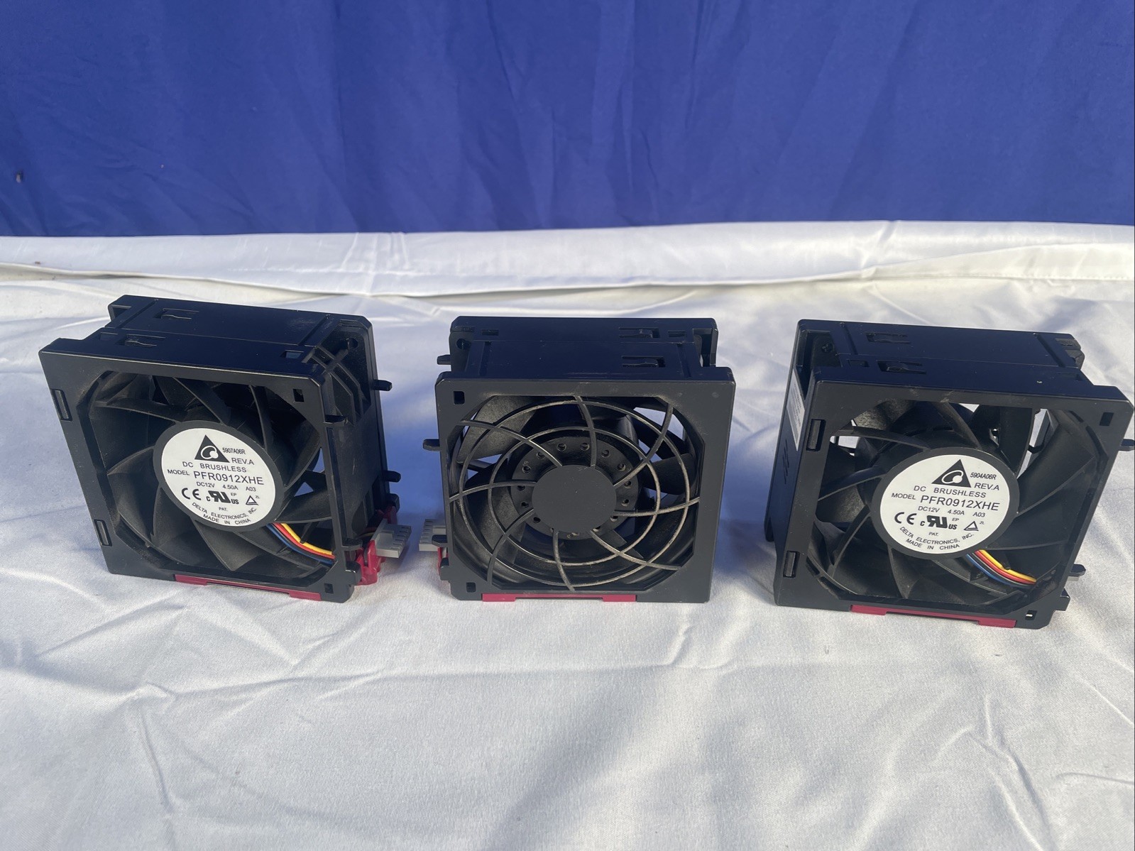 Delta Electronics 12 volt 4.50 amp Brushless Cooling Fan P/N: PFR0912XHE