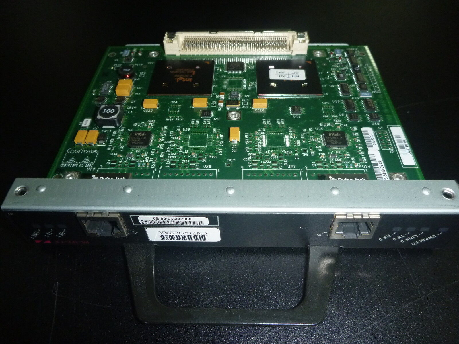 Genuine Cisco PA-2FE-TX module for 7204VXR/7206VXR/7301/7201 Router