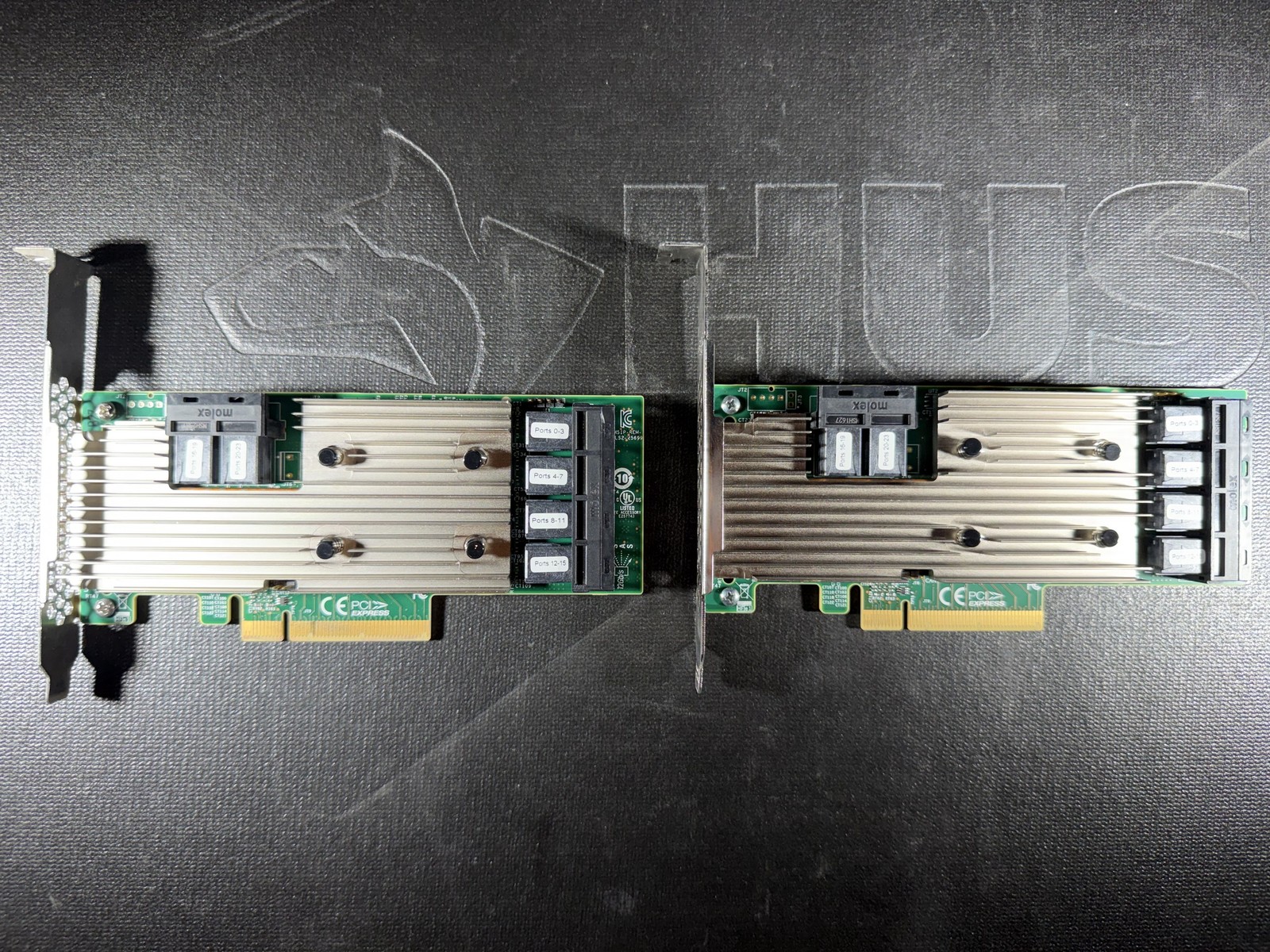 Broadcom LSI SAS 9305-24i 24-Port 12Gb/s SAS3 HBA 6x SFF-8643 PCIe 3.0 x8