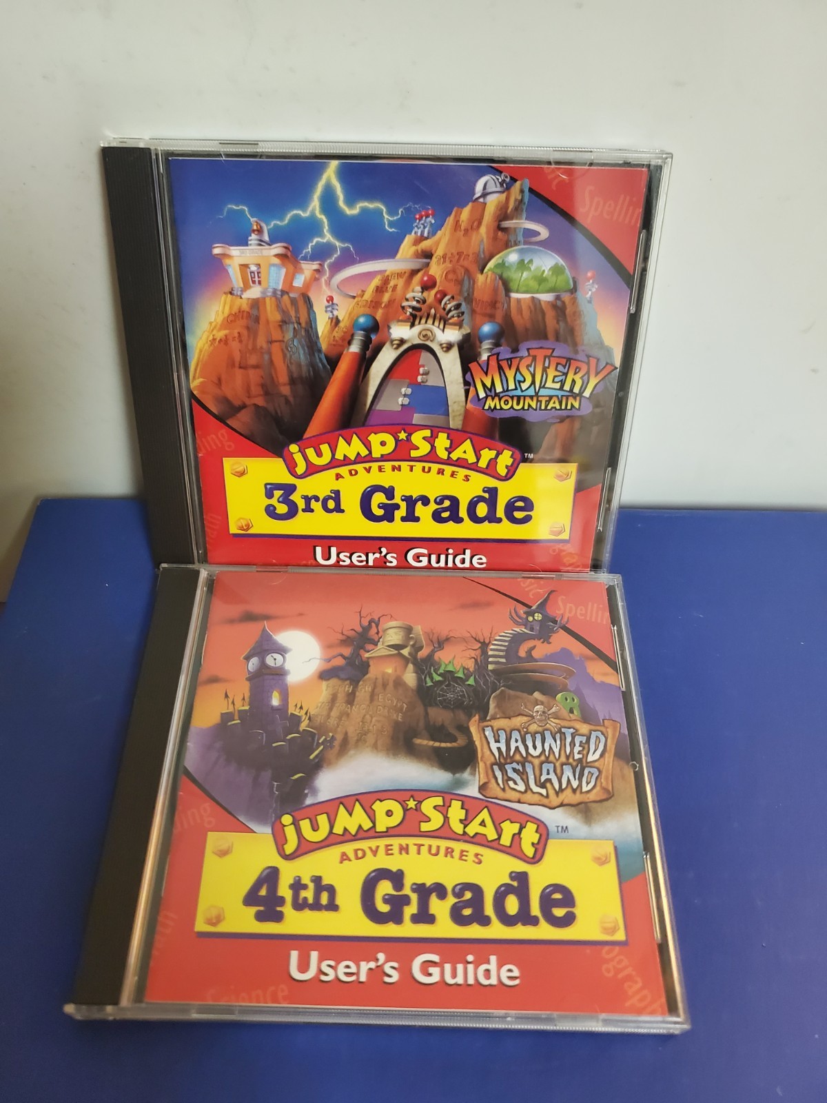 JumpStart Adventures 3rd Mystery Mountain & 4th Haunted Island PC/Mac CD