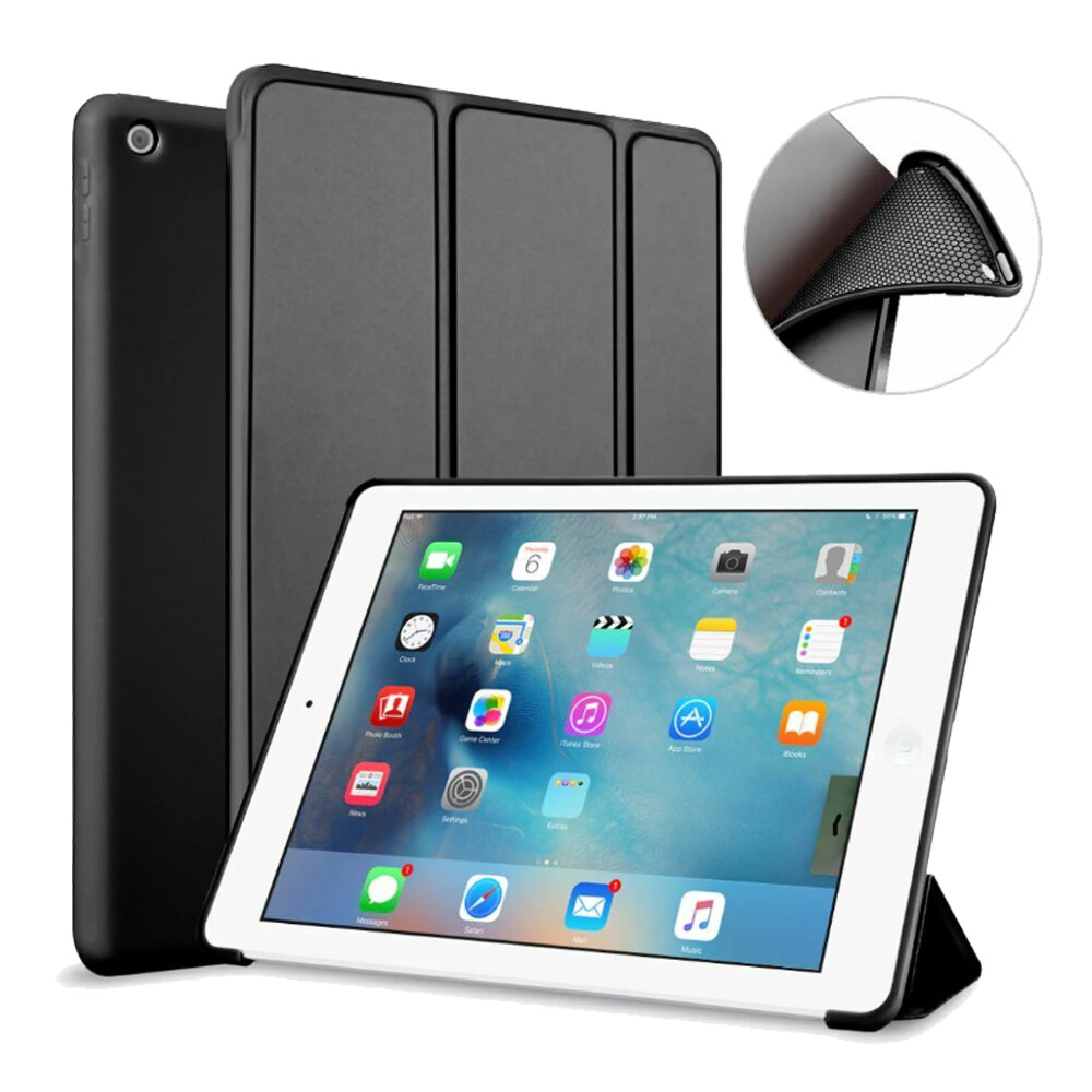 For iPad 5th/6th/7th/8th/9th Gen Pro 11" M4 M5 Shockproof Smart Stand Case Cover