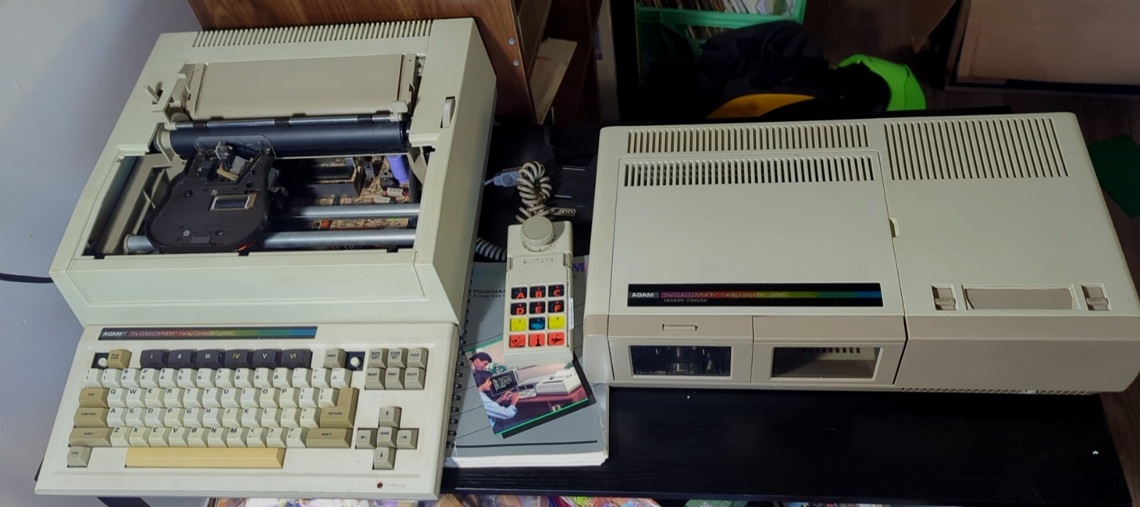 Vtg ColecoVision Coleco Adam Family Computer System W/ Box Printer Untested