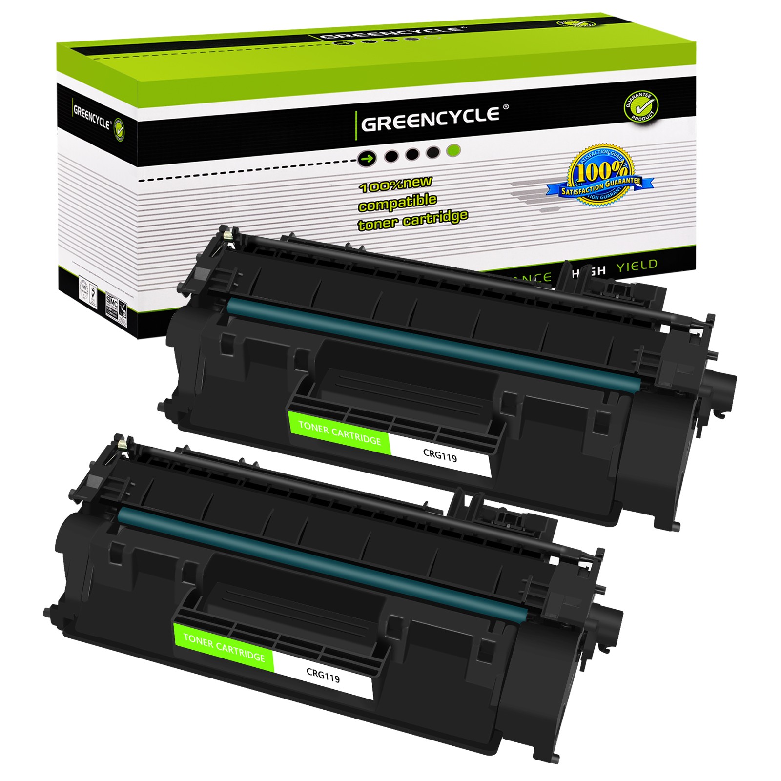 2PK CRG119 Toner for Canon 119 imageClass MF6160dw MF414dw MF5950dw MF5960dn