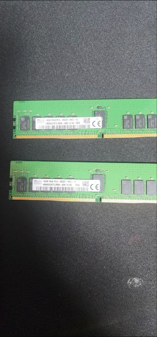 SK Hynix 16GB DDR4 PC4-2933Y DIMM Memory 2 Modules Server RAM Tested