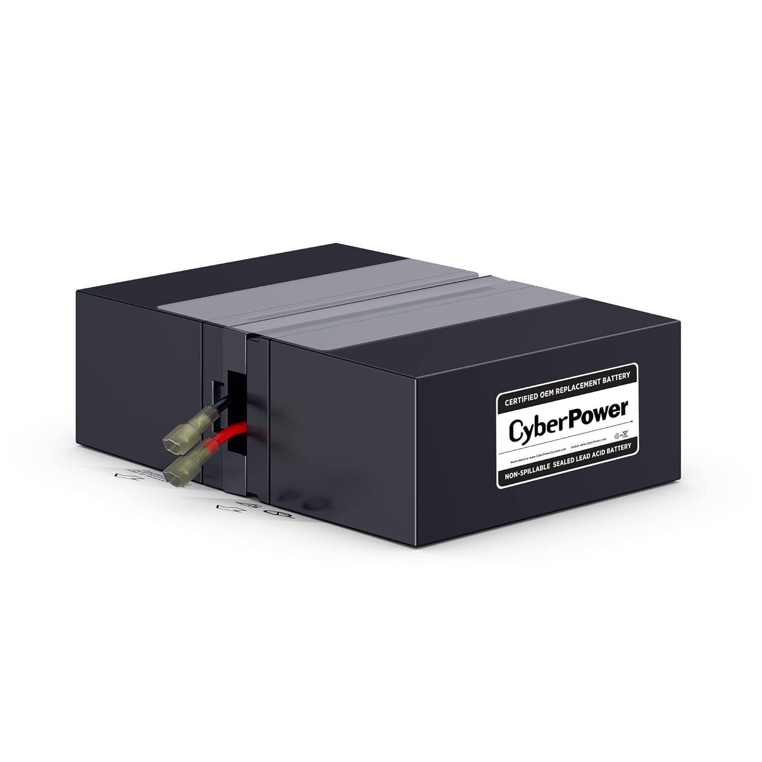 CyberPower RB1280X2D UPS Replacement Battery Cartridge, Maintenance-Free, User