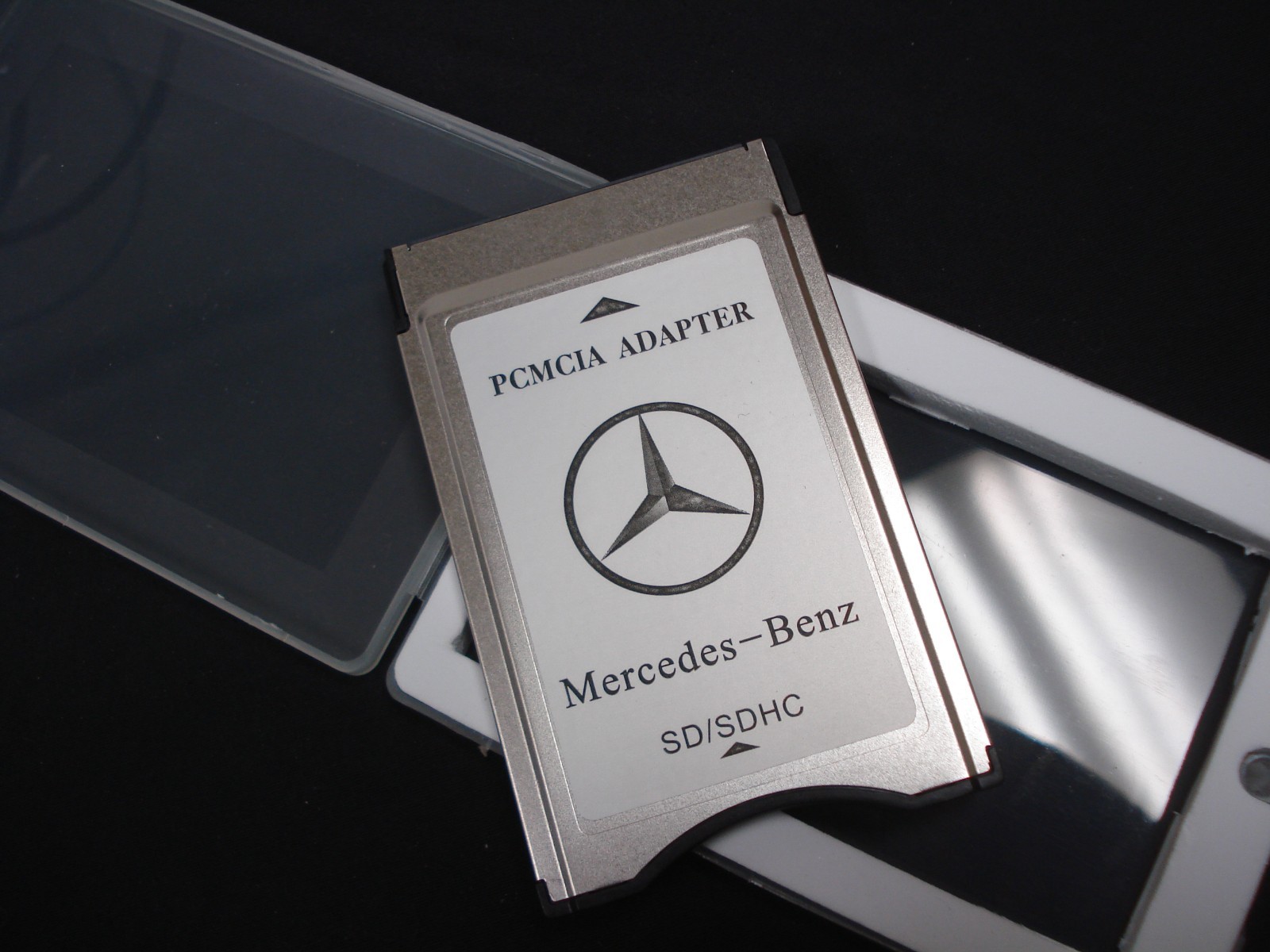 NEW SD Card reader fits all Mercedes Benz with PCMCIA Adapter slot