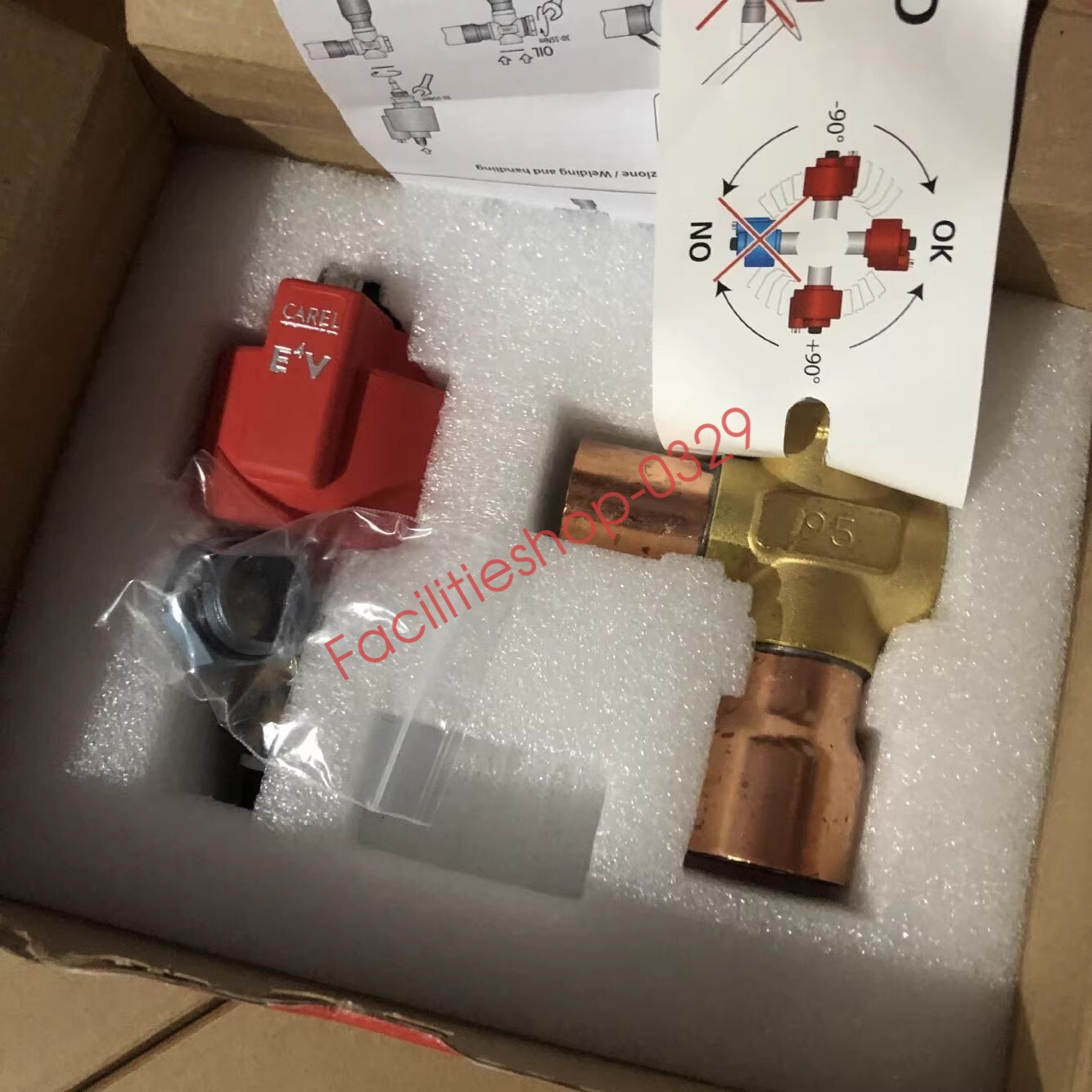 1set NEW CAREL Electronic Expansion Valve E4V95BST00 DHL/FedEx