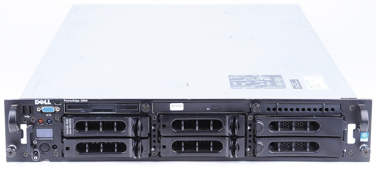 Dell PowerEdge 2850 Rack Server 2x Intel Xeon 2.80 GHz DualCore 2GB ECC DDR2 RAM