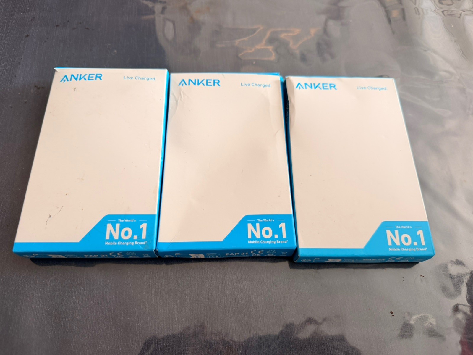 3 boxes Anker USB-C to USB-C Fast Charge Cable 6 ft Black for iPhone GIFT