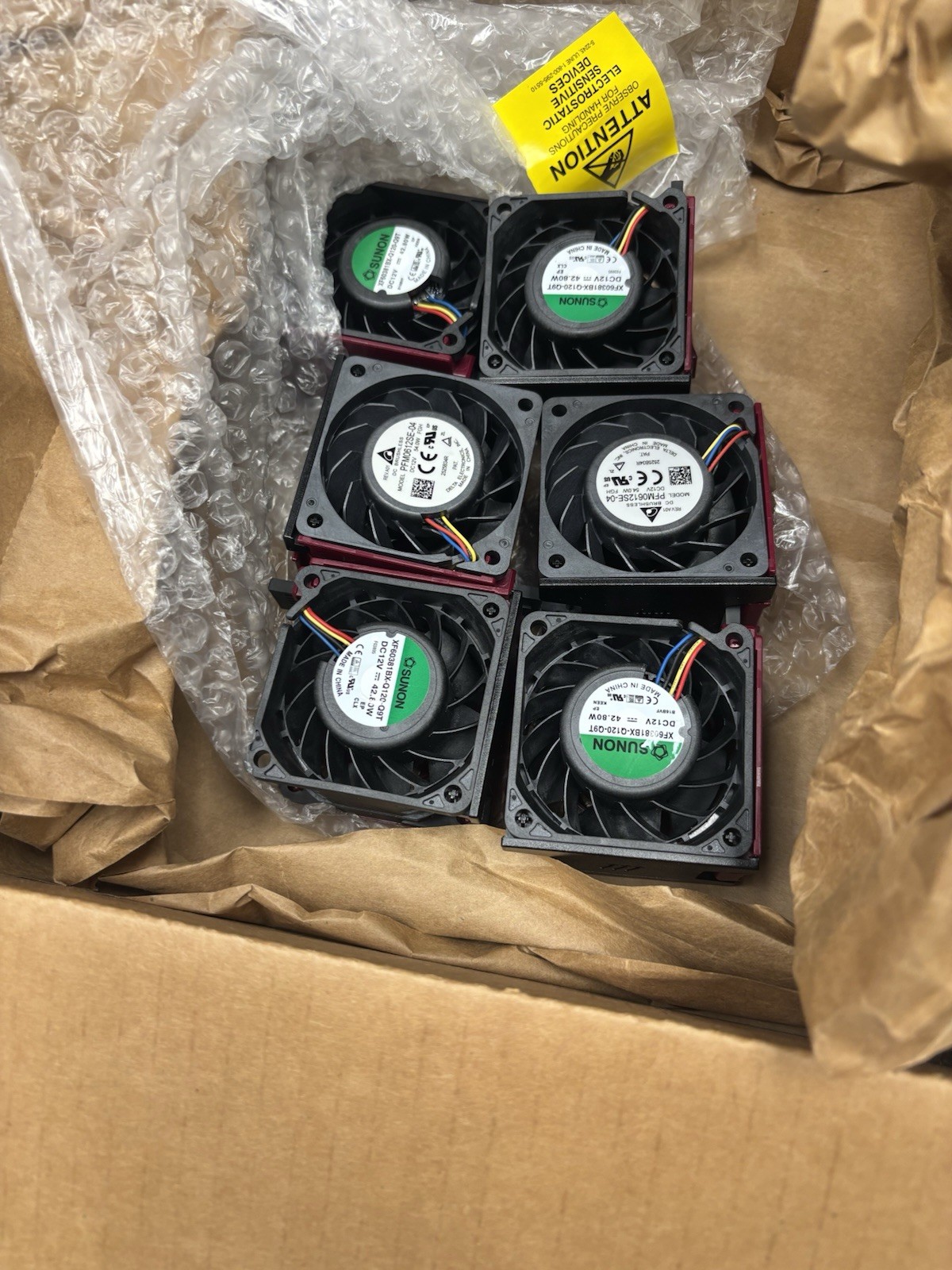 HPE High Performance Fan Module Option Kit (6x Fans) for G10 Plus - P14608-B21