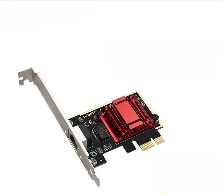 2.5G Gigabit diskless PCIE to Gigabit wired network port diskless PXE start