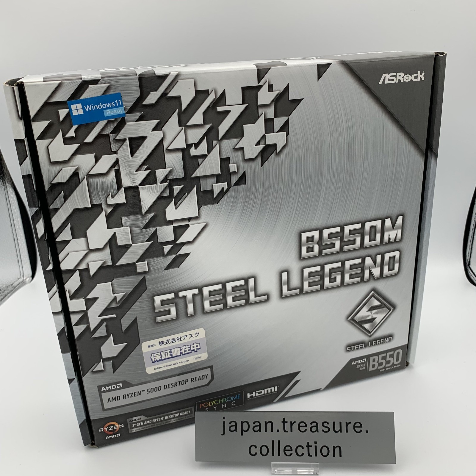ASRock B550M Steel Legend AM4 Motherboard Micro ATX AMD Ryzen 5000 B550 DDR4 New