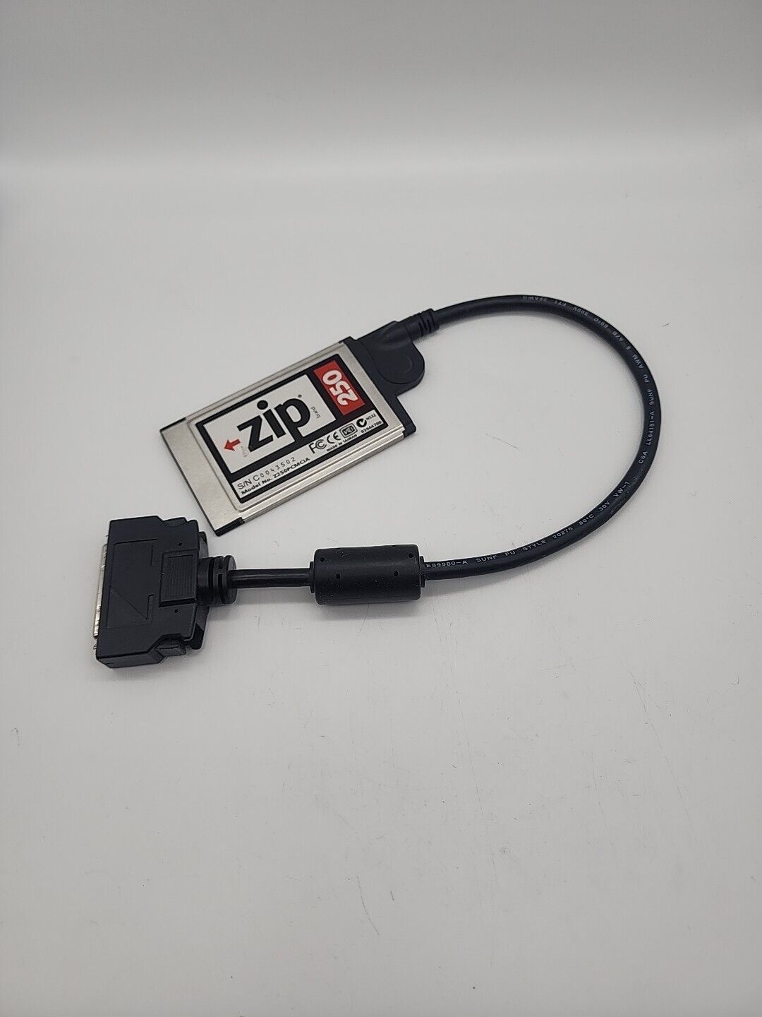 Iomega Zip 250 Drive PCMCIA Card Adapter (Parallel to PCMCIA ) Z250PCMCIA