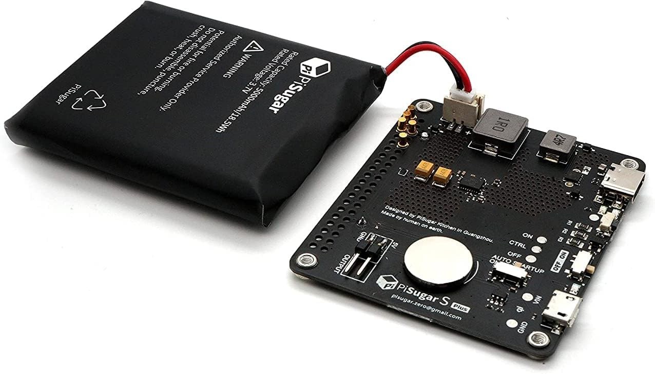 Pisugar S Pro Portable 5000 mAh UPS Lithium Battery Power Module Power Supply