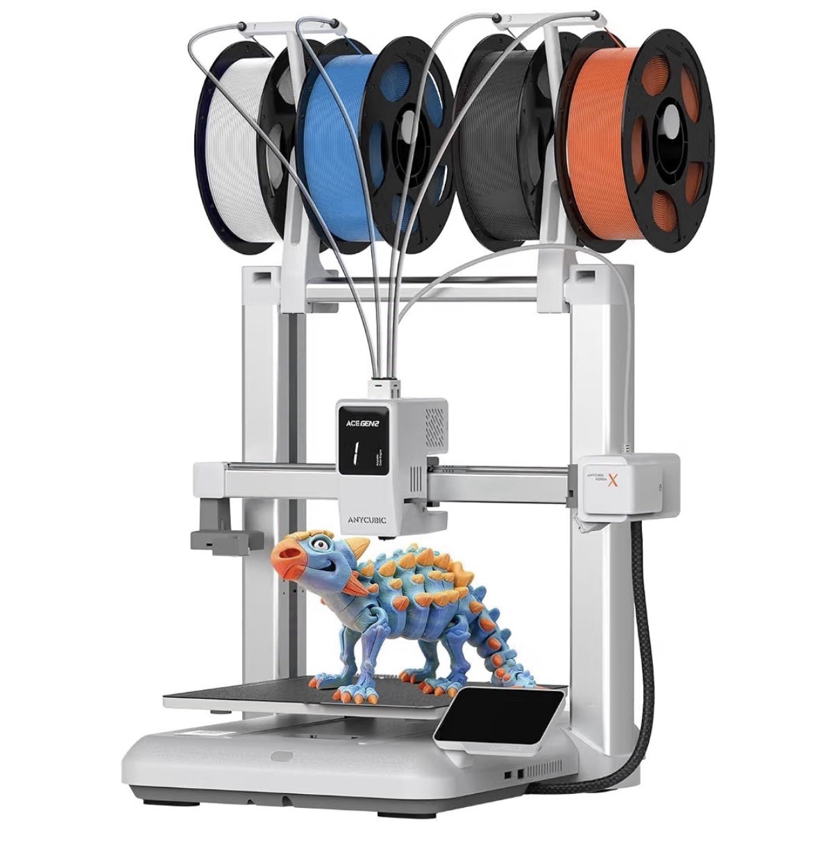 Anycubic Kobra X Multicolor 3D Printer, Easy Setup, Native 4-Color