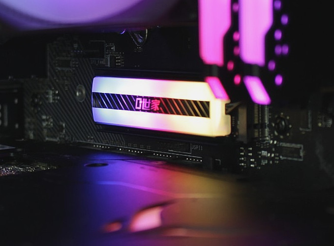 5V 3-Pin ARGB M.2 NVMe SSD Heatsink Cooler 2280 RGB PC Gaming