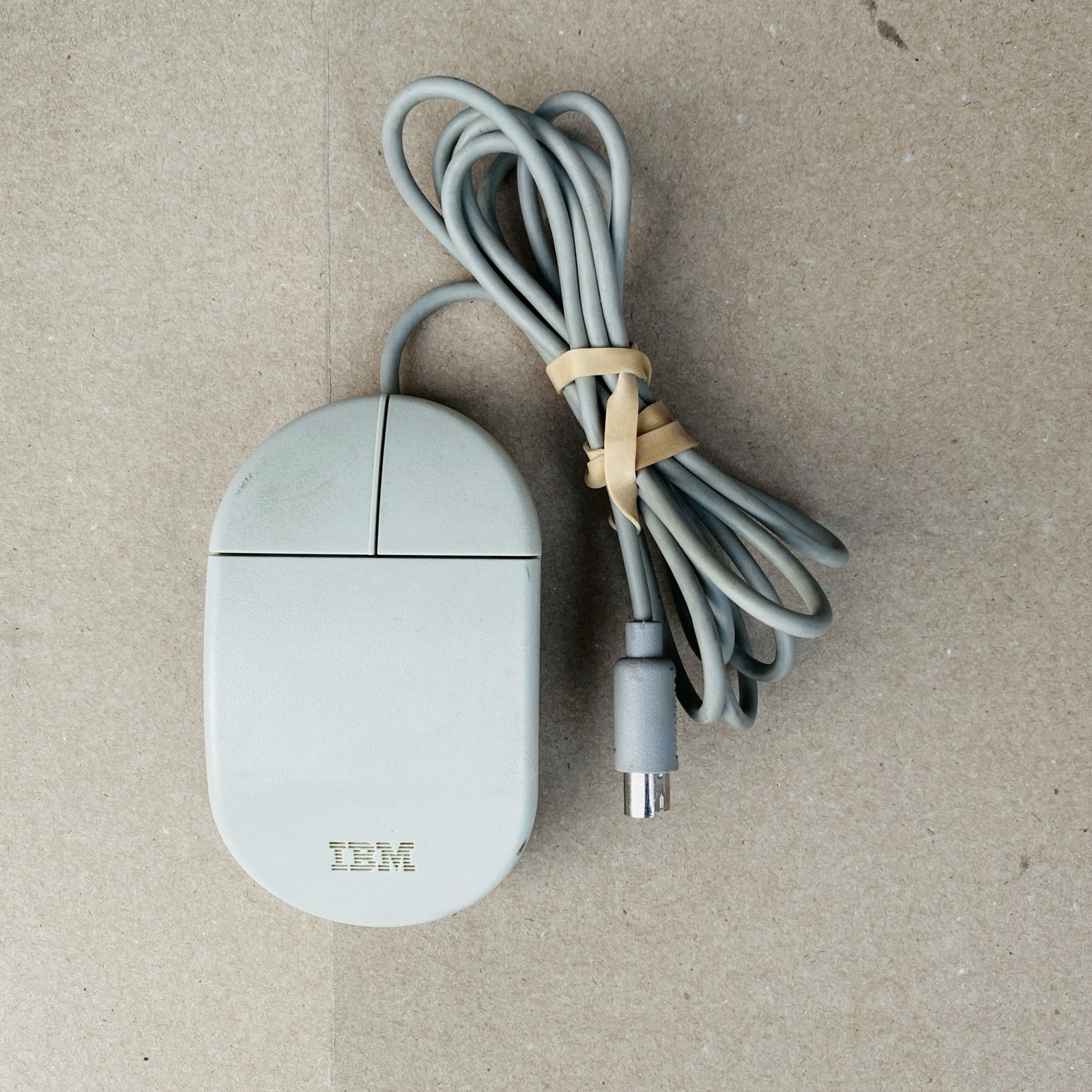 IBM PS/2 Retro PC 2-Button Ball Mouse FRU 93F2379 ASM 34G1913 Tested