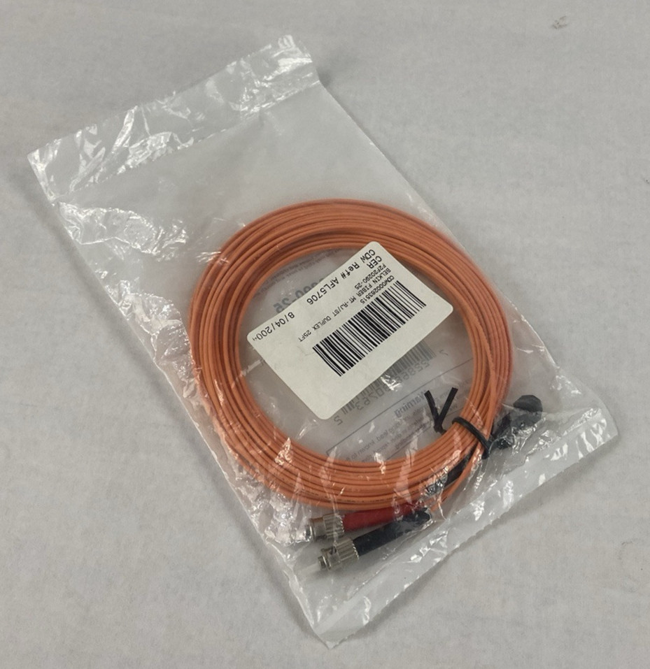 Belkin F2F20290-25 Fiber Optic Jumper Cable Multimode ST PC to MTRJ Female 25Ft