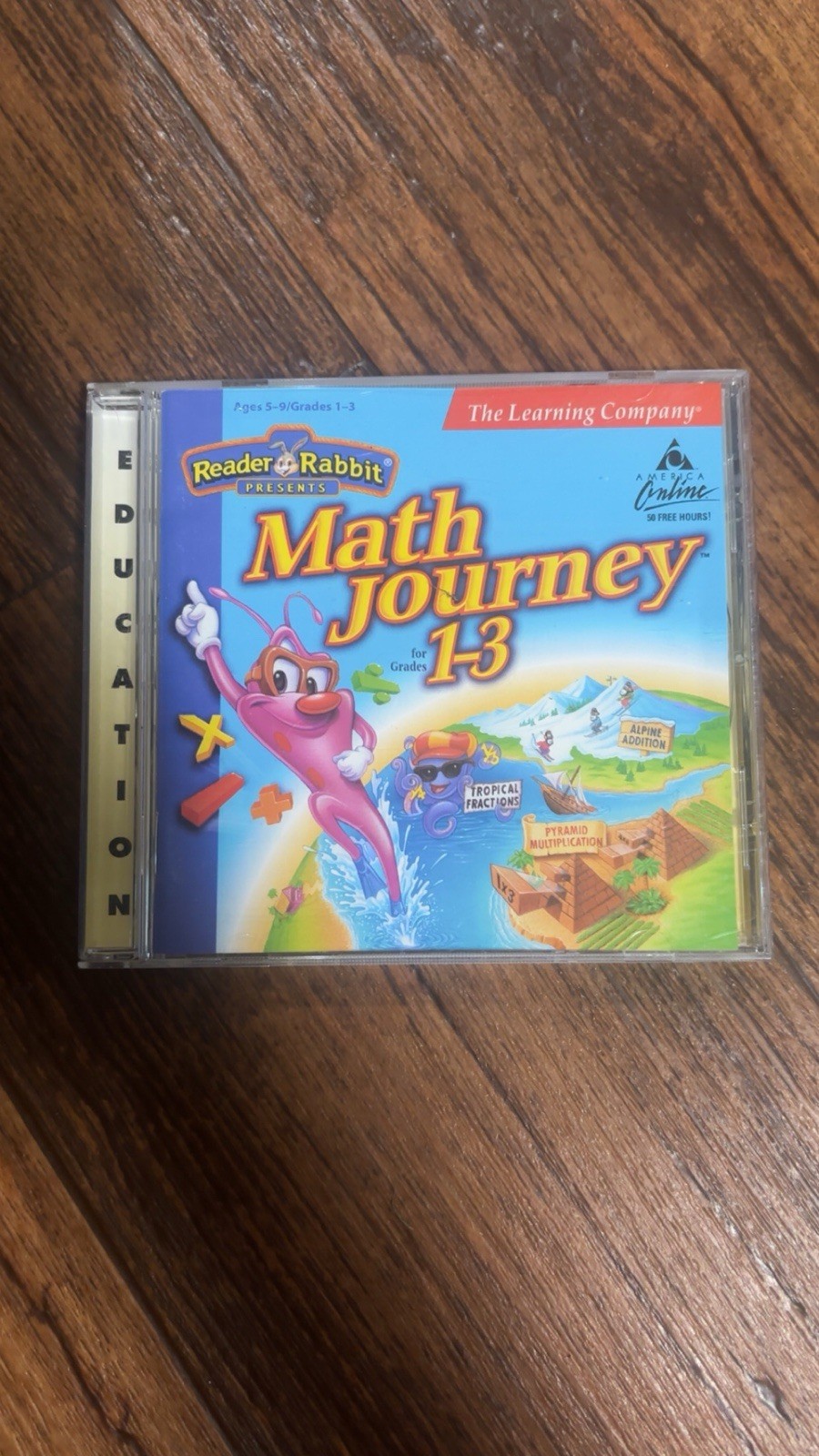 The Learning Company Reader Rabbit Math Journey 1-3 Kids Math CD-ROM English